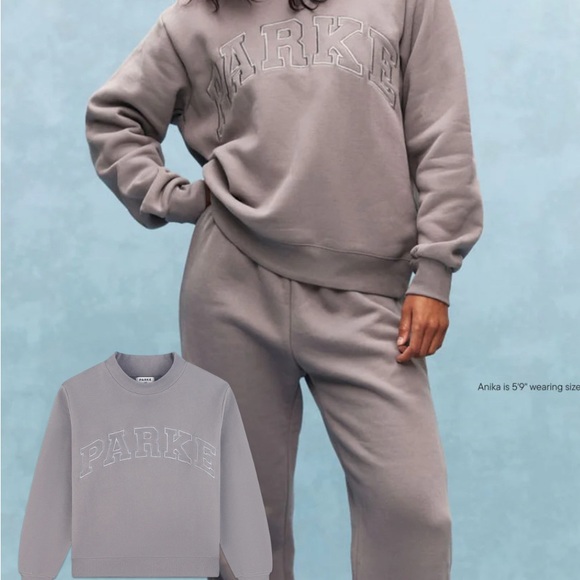 Parke Tops - NWT PARKE TONAL COLLECTION STONE SIZE L/XL